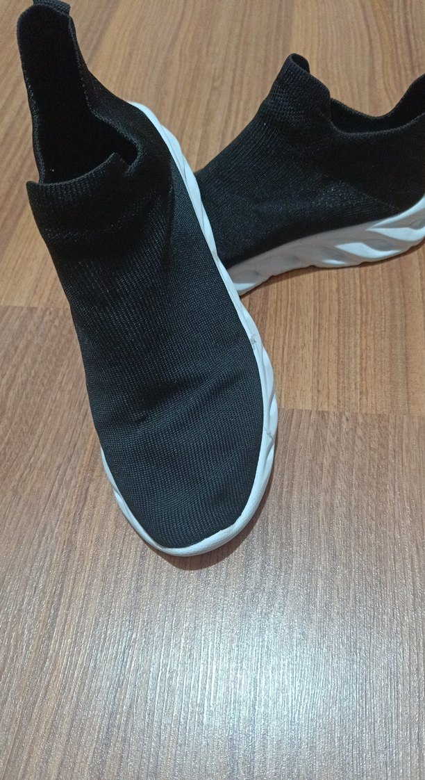 Siyah Kadın Spor Ayakkabı - Görsel 4