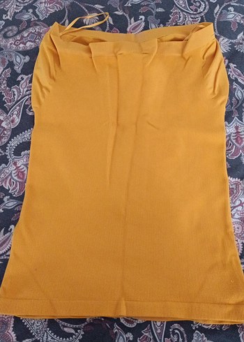 Sarı Straplez korse atlet - Görsel 5