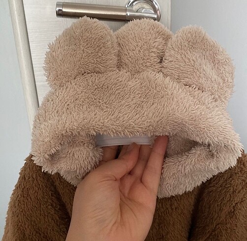 9-12 Ay Beden peluş mont