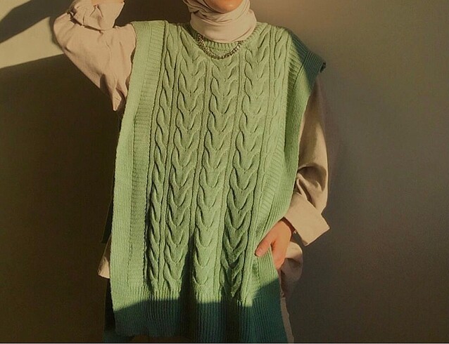 Suud Collection Yeşil süveter