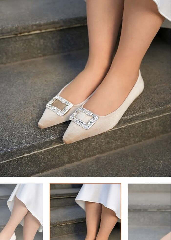 Kadife bej babet - Görsel 3