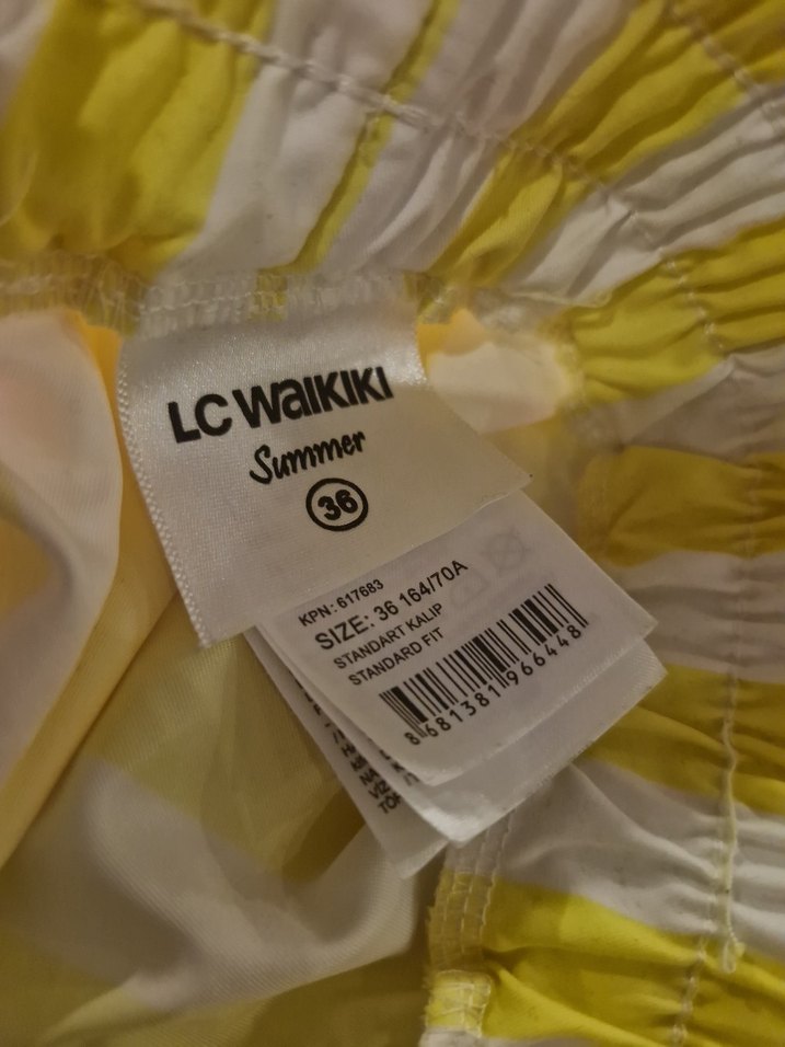 Sarı Çizgili deniz şortu - Görsel 3