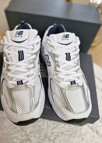Beyaz New Balance Spor Ayakkabı - Görsel 3