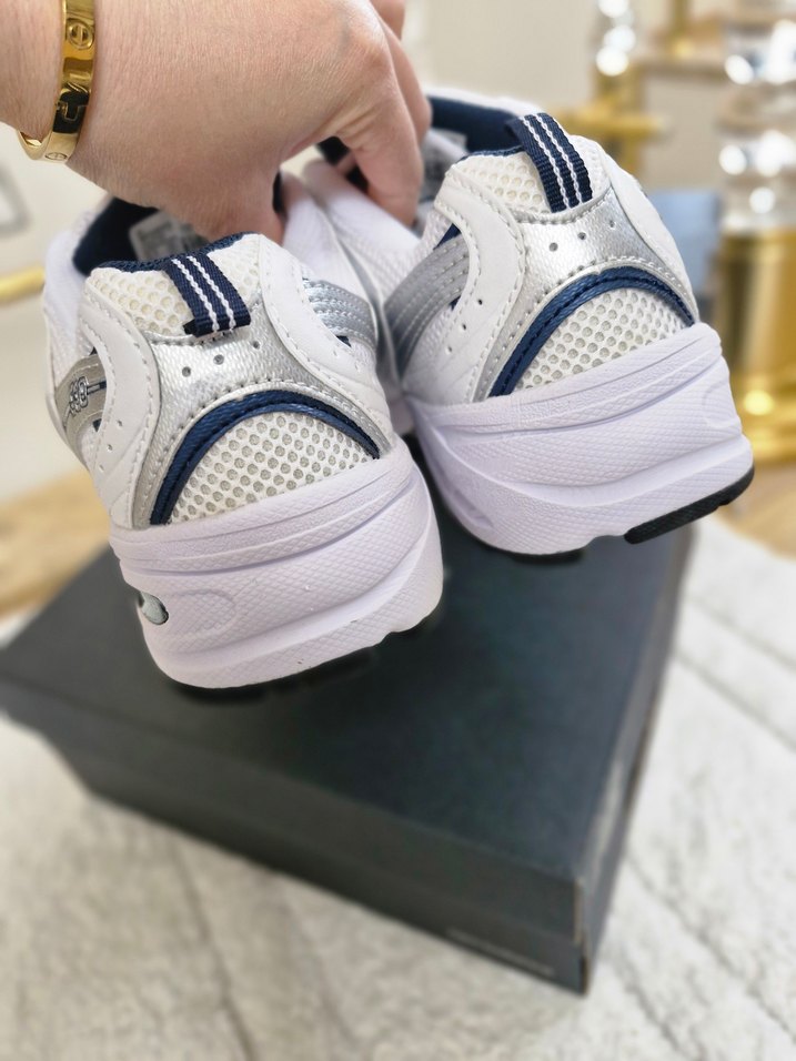 Beyaz New Balance Spor Ayakkabı - Görsel 4