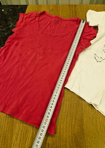 Kısa Kollu İki adet tişört - Görsel 5