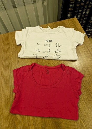 Kısa Kollu İki adet tişört - Görsel 7