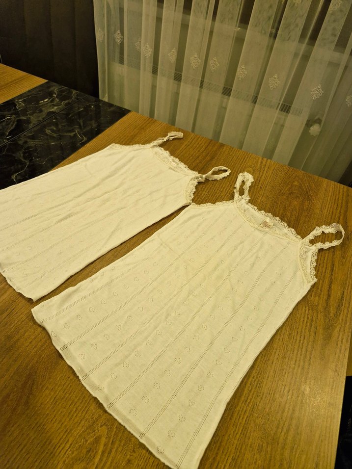 iki tane beyaz atlet s beden - Görsel 4