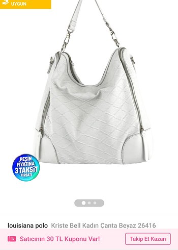 kriste bell deri çanta - Görsel 12