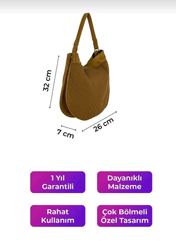 kriste bell deri çanta - Görsel 6