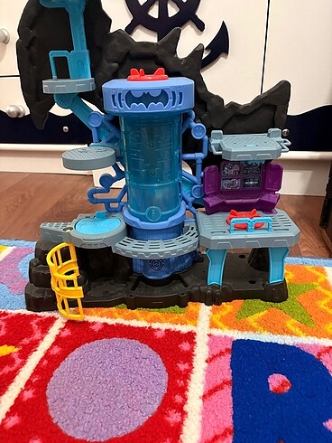  Imaginext Dc Süper Friends Bat-Tech Batcave Batman'in Mağarası