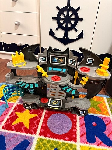 Imaginext Dc Super Friends BatCave, Fırlatıcılı Gizli Komuta Mer