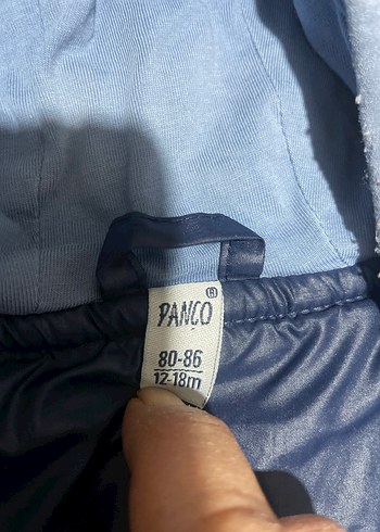 Fermuarlı Mavi Bebek Tulumu - Görsel 6