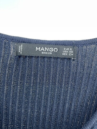 s Beden lacivert Renk Mango Triko Elbise %70 İndirimli.
