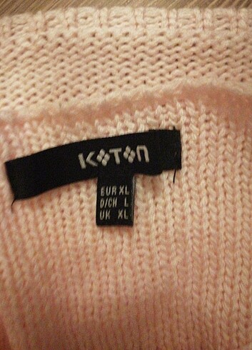 Koton Örme triko toz pembe renk