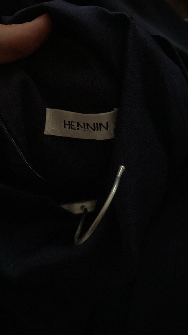 Uzun Kollu Mavi Abiye Elbise alemine - Görsel 3