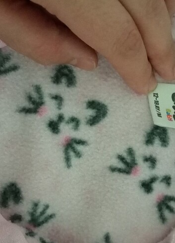 9-12 Ay Beden Kız bebek çeket 