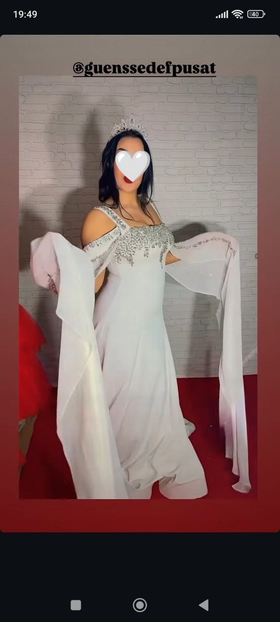 İşlemeli Straplez Uzun Gelinlik - Görsel 4