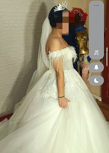 Straplez Prenses Gelinlik - Görsel 2