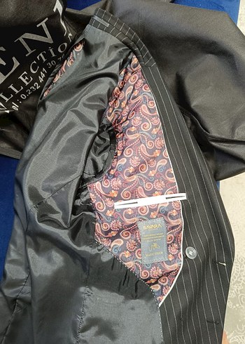 çizgili takım elbise erkek - Görsel 6