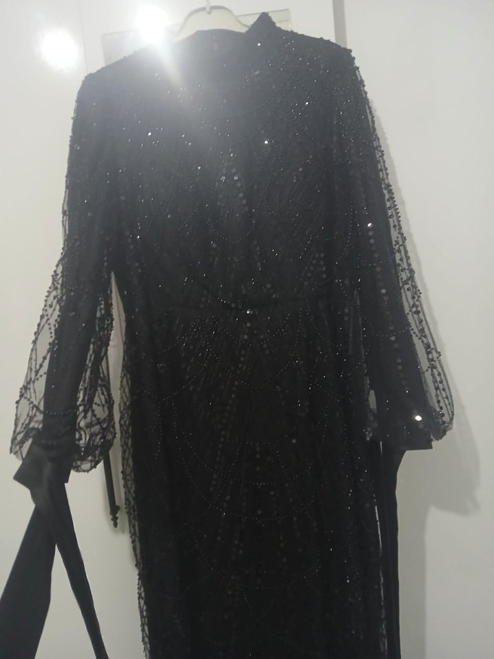 Uzun  Kadın Elbise - Görsel 4