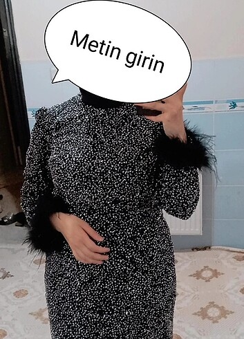 Taşlı dar abiye - Görsel 3