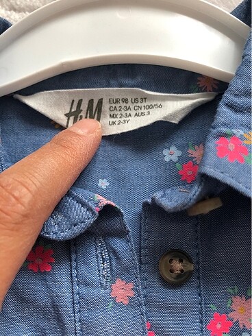 24-36 Ay Beden H&M kız çocuk elbise