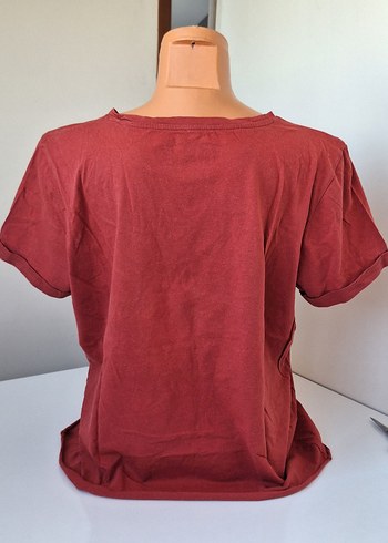 l Beden bordo Renk Tshirt
