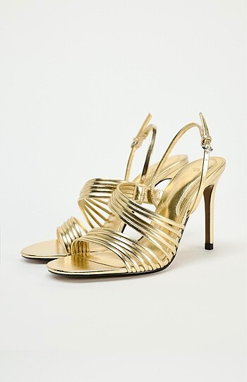 Zara gold ayakkabı