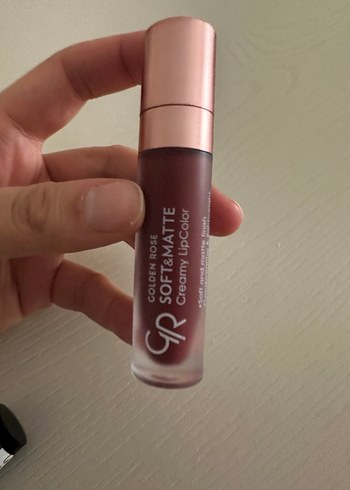 Golden Rose Soft & Matte Bordo Ruj - Görsel 3