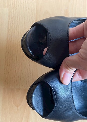 39 Beden siyah Renk Siyah Topuklu Kadın Ayakkabı