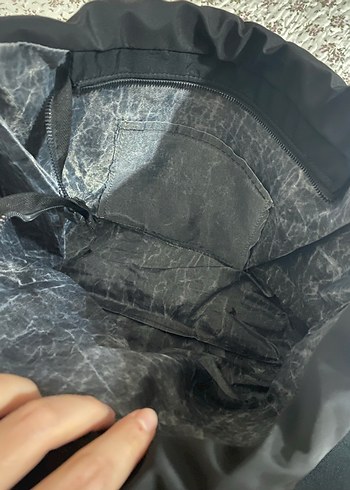 Siyah Fermuarlı Kadın Omuz Çantası - Görsel 3