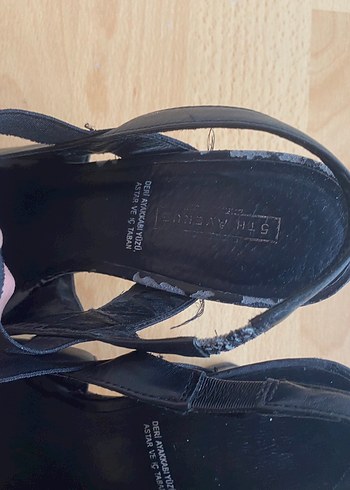 Siyah Kemerli Strappy Topuklu Ayakkabı - Görsel 10