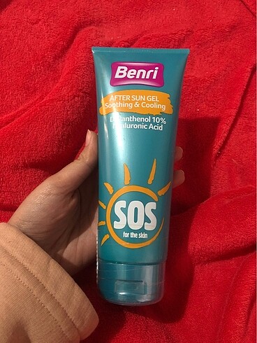 Benti after sun gel