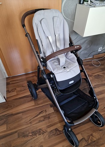 CYBEX GAZELLE Gri ve Kahverengi Bebek Arabası
