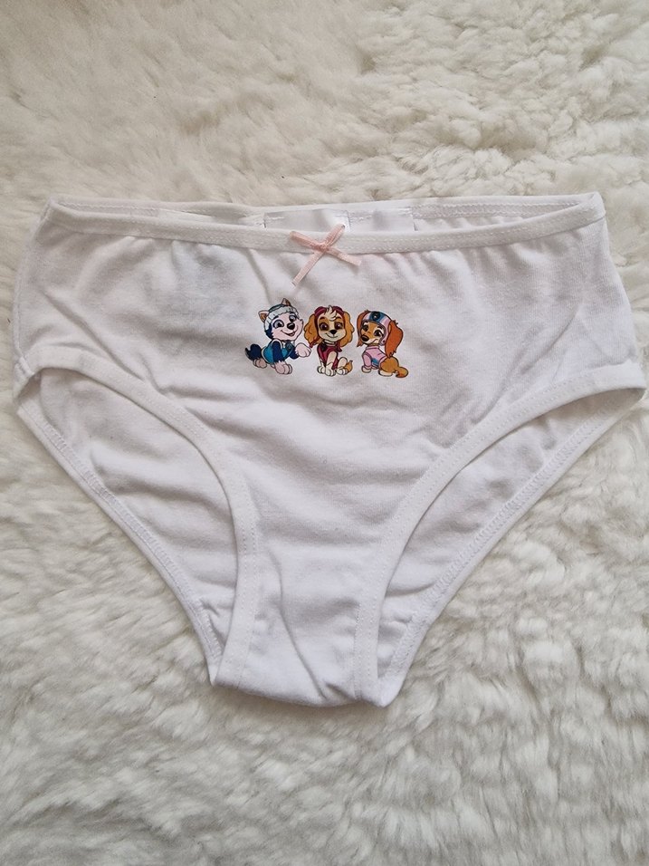 ZARA Kız Çocuk Pembe Nakışlı Külot 3'lü Set - Görsel 4