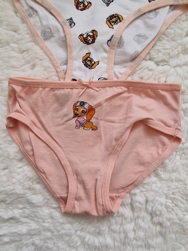 ZARA Kız Çocuk Pembe Nakışlı Külot 3'lü Set - Görsel 2