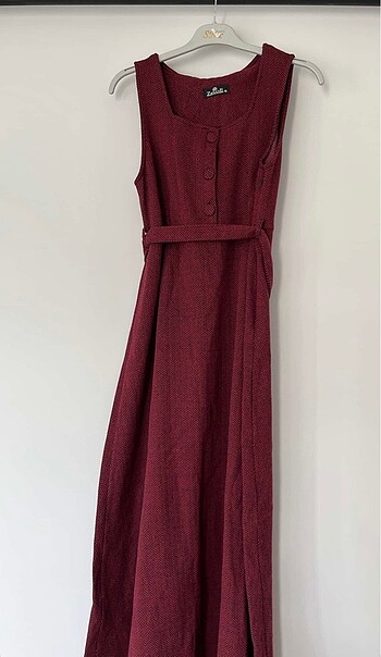 Bordo elbise