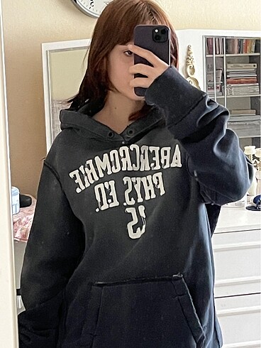 vintage y2k yıkamalı oversize sweat