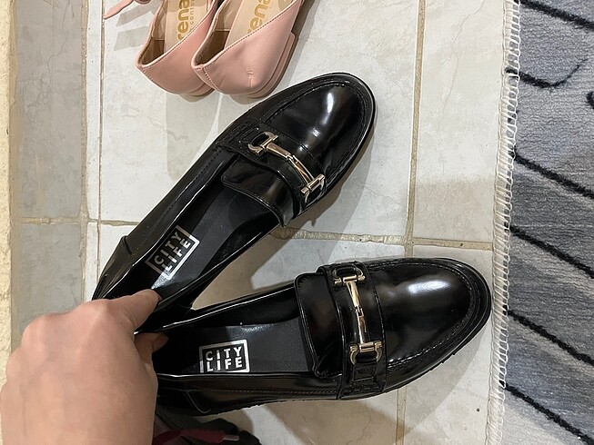 vintage platform ayakkabı - Görsel 2