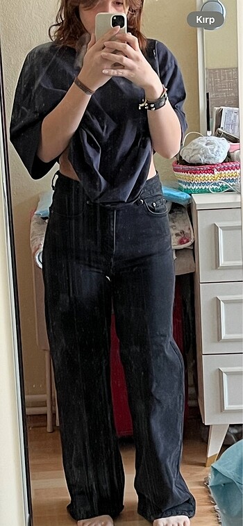 wide leg kot pantolon
