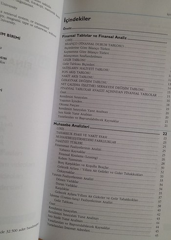Finansal Tablolar Analizi Kitabı Aöf - Görsel 3