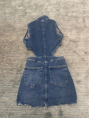 s Beden PULL&BEAR jean elbise