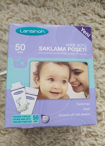 Anne sütü saklama poşeti 