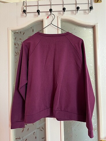 m Beden mor Renk Sweatshirt