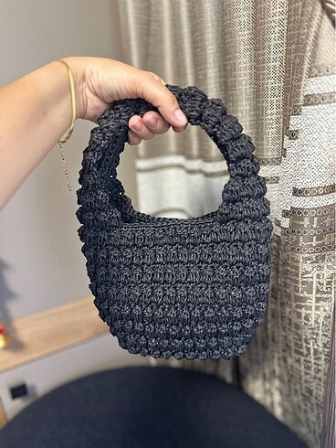  Beden siyah Renk Mini bag