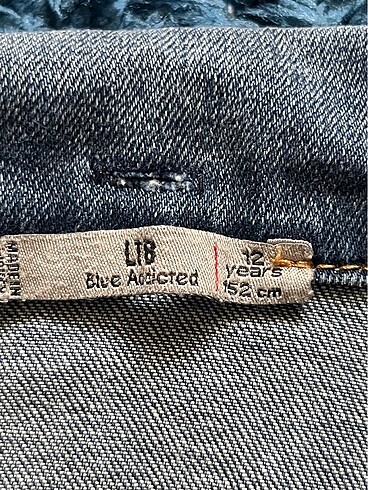 LTB Ltb kız kot ceket 12 yaş