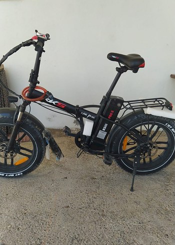 Diğer Diger Siyah Katlanabilir Elektrikli Bisiklet