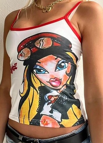 Bratz tam boy askılı bluz