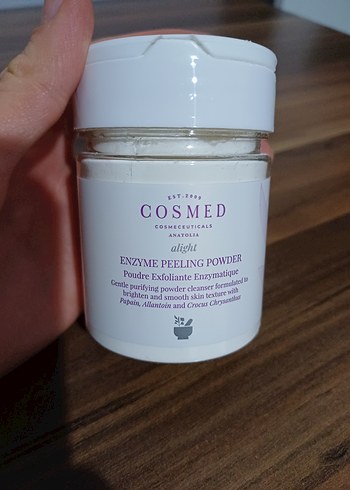 Cosmed COSMED Enzim Peeling Tozu Beyaz