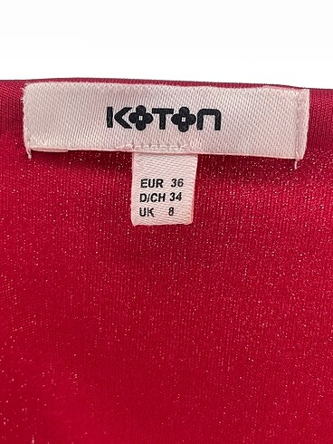 36 Beden çeşitli Renk Koton Kısa Elbise %70 İndirimli.